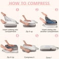 thumbnail image 5 of TRIPGEAR 3‑Set Double‑Deck Compression Packing Cubes, Lightweight Travel Luggage Organizer, 5 of 8