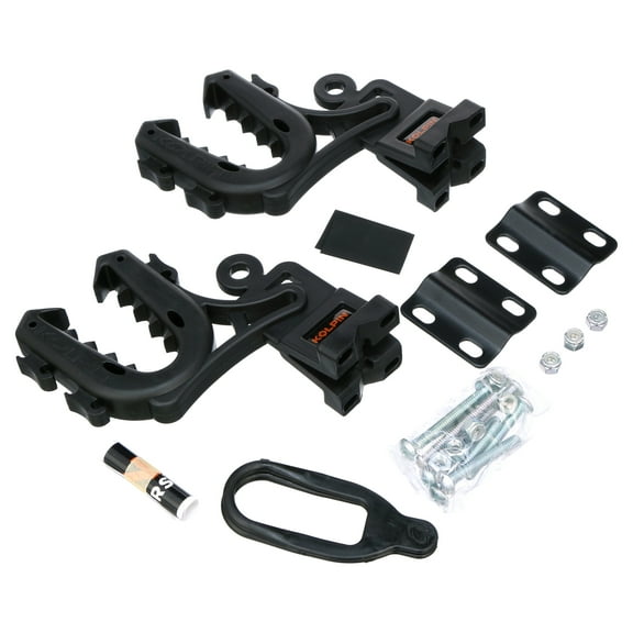 Kolpin Rhino Grip® #KRG-SG Black Rubber, Flexible Nylon, Offset Configuration, 2 Pieces