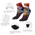 thumbnail image 5 of Sigee Geometric American Bald Eagle for Crew Soft Moisture-wicking Socks ,Cushion Moisture Wicking Boot Socks for Men and Women, 5 of 7