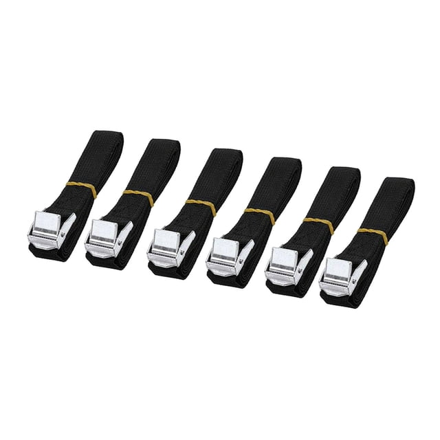 6 correas de amarre de hasta 330 libras Sunnimix Correa de amarre con hebilla 25mmx2m