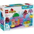 thumbnail image 3 of LEGO DUPLO Disney Ariel and Flounder’s Café Stand, The Little Mermaid Toys, Kids Learning Toy, 10420, 3 of 8