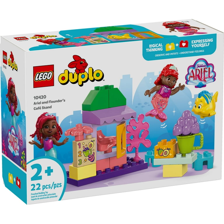 LEGO DUPLO Disney Ariel and Flounder's Café Stand, The Little