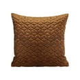 thumbnail image 2 of Yisang Hexagonal Pattern Embossed Pillow Cover Bed Pillow Bedside Living Room Sofa Cushion Back, 2 of 3