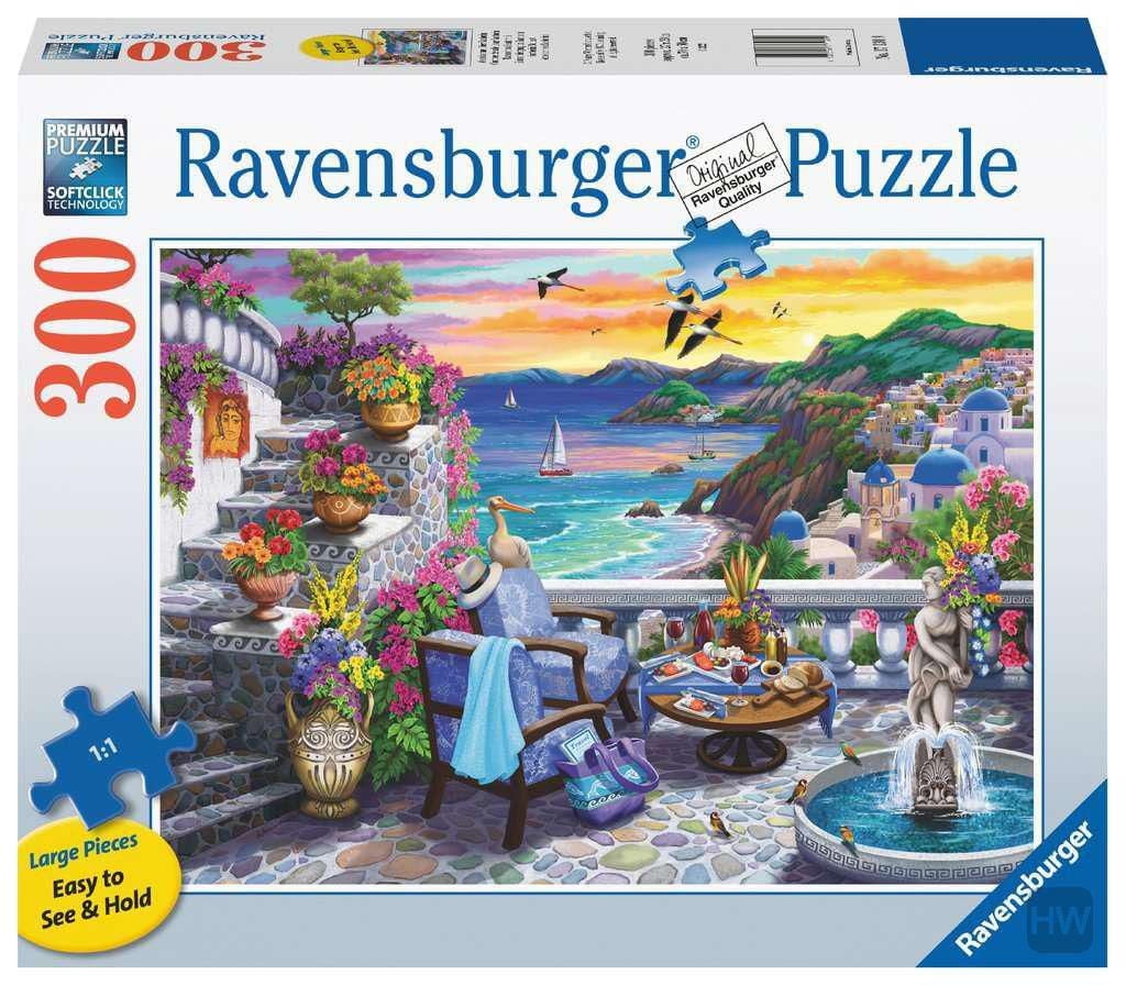 Ravensburger 300 pc Puzzle - Santorini Sunset