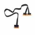 thumbnail image 1 of Câble de Diagnostic Mini Outils de Réparation Câbles OBD 2 Outils Accessoires Fins Type L Connecteur Équipement Raccord Automobile Plat, 1 of 1