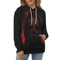 thumbnail image 4 of Michael Myers Hoodies for Men Women 3D Print Pullover Novelty Hooded Sweatshirt Hoodies with Big Pockets 2XL, 4 of 8