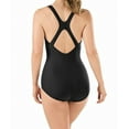 thumbnail image 2 of Speedo Womens Racerback Solid One-Piece Swimsuit, 2 of 5