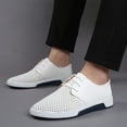 thumbnail image 6 of Yindaity Men Shoes Sneakers Men Shoes Sneakers Men's Lightweight Slip on Walking Running Shoes Lightweight Memory Foam Casual Sneakers Men Shoes Sneakers White,11, 6 of 8
