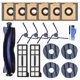 thumbnail image 2 of Kit de cepillos principales laterales filtros paños de mopa saco de polvo para eufy X10 Pro aspiradora para Omni, 2 of 9