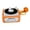Orange, variant on Vintage Recordable Phonograph Music Box Keyring Featuring Recordable Sound And Music Box Perfect For Bag Decoration