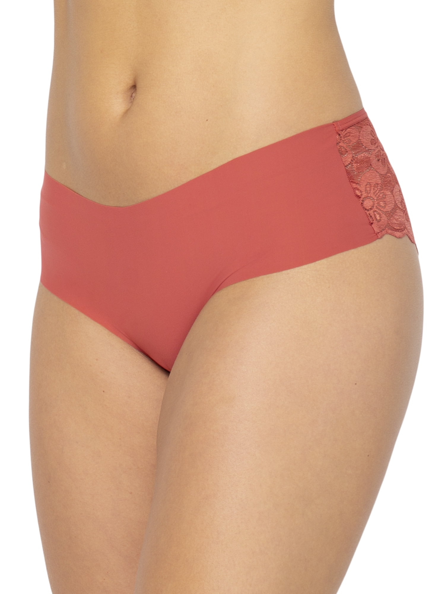No Boundaries Lace Back Cheeky Panty, 3-Pack