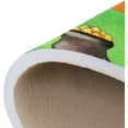 thumbnail image 5 of Coolnut Lightweight Soft Area Rugs 31x20 Inch, Saint Patrick Symbols Floor Mat Doormat for for Rooms Entrance Hardwood Floor Living Room 2'7" x 1'8"） Nursery Rugs, 5 of 5