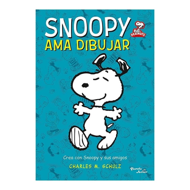 Peanuts Snoopy Ama Dibujar Planeta Infantil Charles M. Schulz