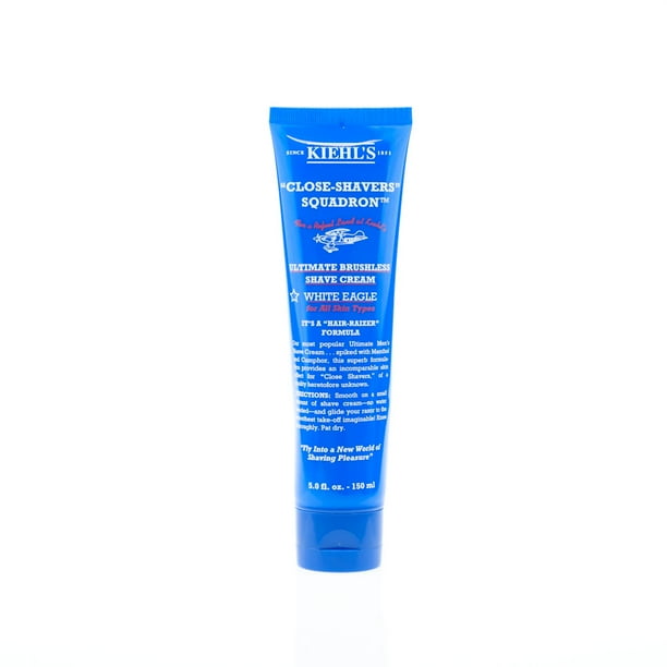 Kiehl's Ultimate Brushless Shave Cream White Eagle by Kiehl's for Men 5 oz Shave Cream