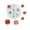 16 company size, variant on Silicone Candy Molds Rose Flower Shape Chocolate Moulds Candy Moulds Fondnat Moulds Hand-Making Baking Supplies