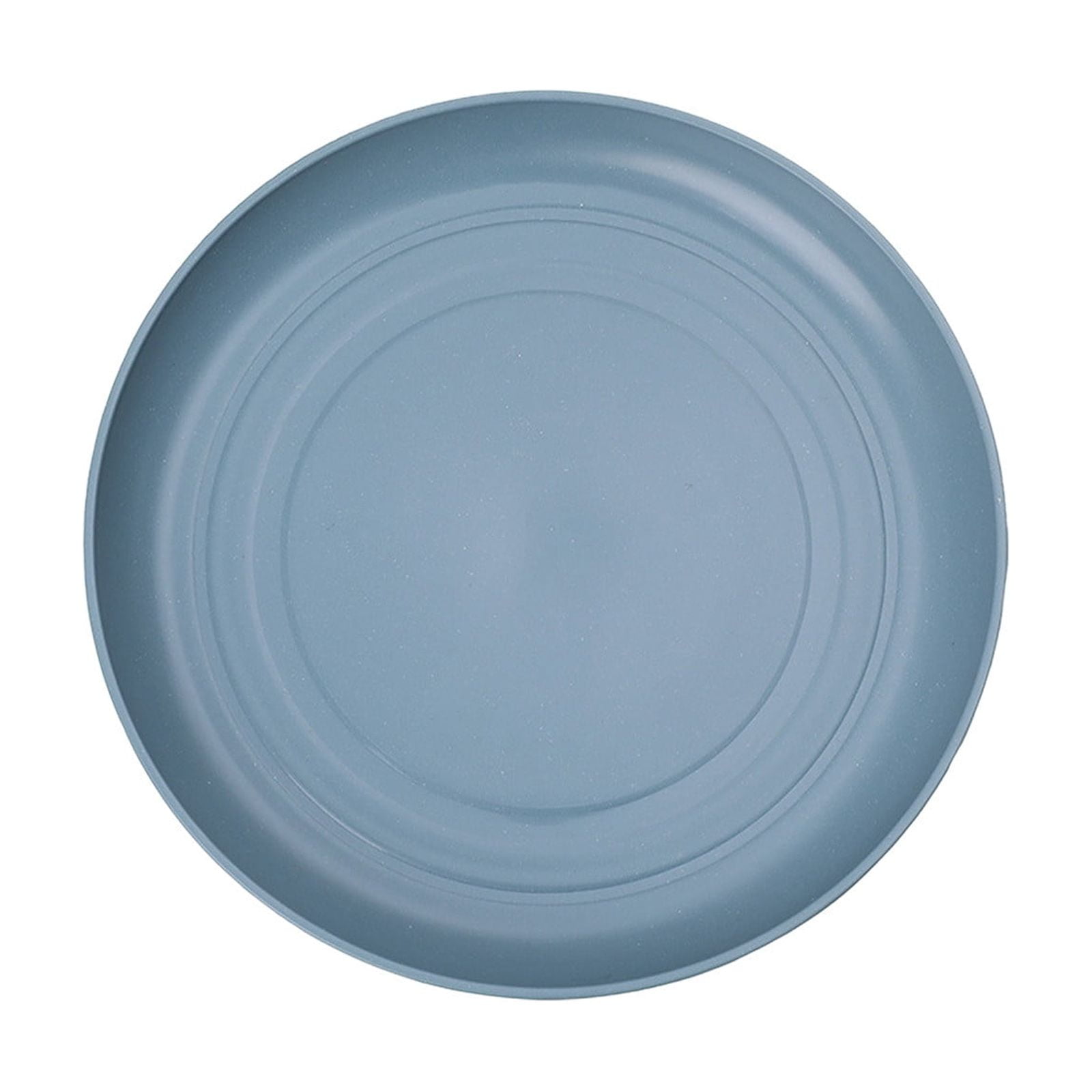 Leodye 1PCS Round Shallow Wide Pet Food Bowl Easy Clean Feeding Plate for Small Medium ss Snacks Wet and Dry Food -5.91x5.91in