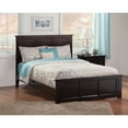thumbnail image 5 of AFI Madison King Solid Wood Low Profile Platform Bed with Matching Footboard, Espresso, 5 of 5