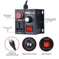 thumbnail image 4 of Electronic Voltage Regulator 5000W Stepless Variable Speed Controller High Power Regulator LED Display for Precise Control, 4 of 7