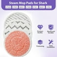 thumbnail image 4 of 12 Pack S8001 S8201 S8000 S7001 Steam and Scrub Mop Pads for Shark S8001 S8201 S8000 S7001 S7201 S7005 S7000AMZ S7000 S7001TGT S7020 Steam & Scrub Steam Mop, Multicolor, 4 of 7