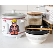 Toynk Toys Naruto Shippuden Ichiraku Ramen Automatic Rice Cooker, Nonstick Interior