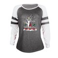 thumbnail image 4 of Sudaderas Navideñas de Cuello Redondo Para Mujer, Blusa Holgada de Manga Larga Con Estampado Informal A La Moda Para Otoño, Tops Odeerbi ODB191374, 4 of 5