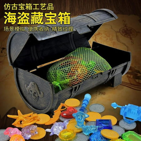 

NUOLUX 1 Set Diamond Toy Pirate Treasure Hunt Party Favors Pool Diving Toys Pool Diamond Gems Jewels