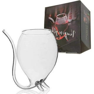 True Port Glasses with Sipper, Douro Port Wine Sippers Barware