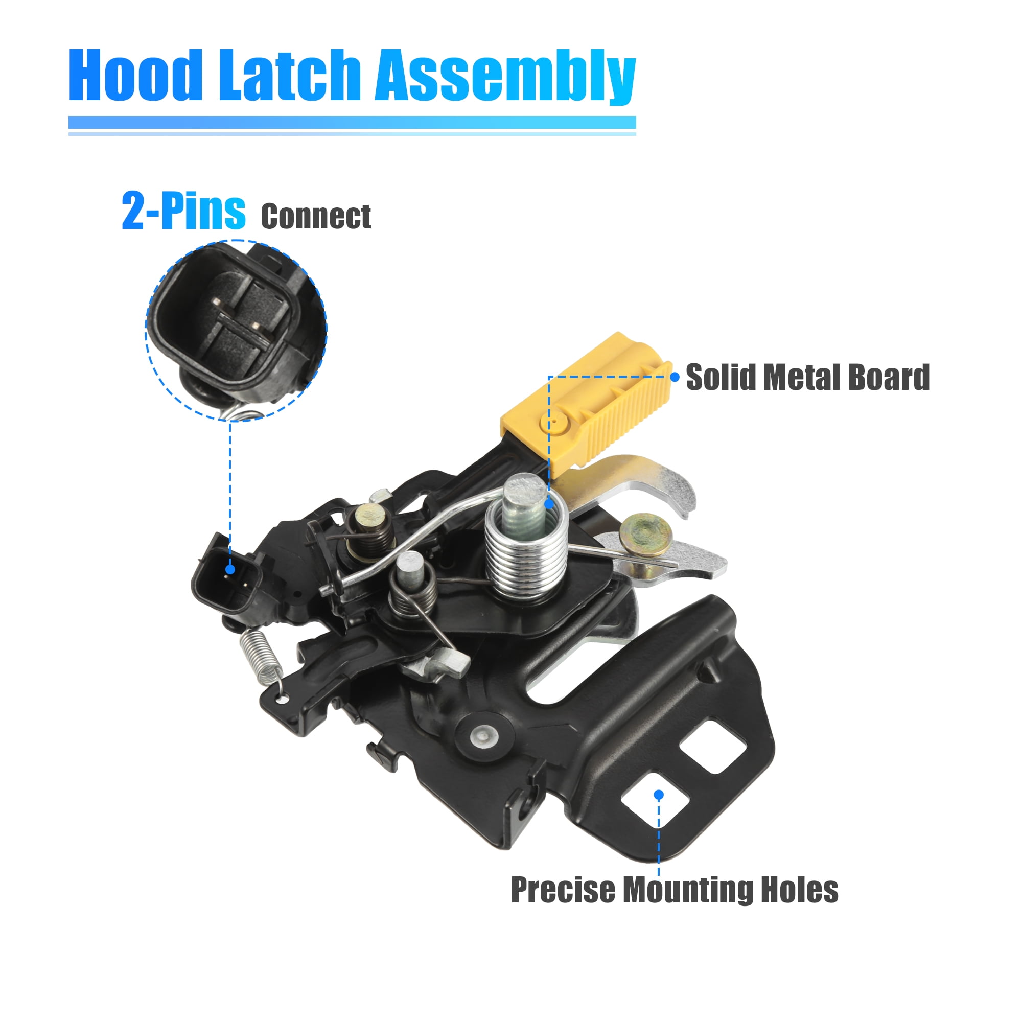 Unique Bargains Car Auto Hood Latch Lock Replacement