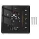 thumbnail image 2 of Termostato WiFi, Termostato WiFi Termostato inteligente de calefacción de caldera programable inteligente Termostato inteligente optimizado para la excelencia, 2 of 8