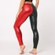 thumbnail image 1 of WILLBEST Pantalones Casuales para Mujer, Leggings Metálicos Brillantes, Mallas Elásticas de Cuero Ajustado de Alto Brillo, Pantalones elegantes para Mujeres a La Moda. Mediana, 1 of 3