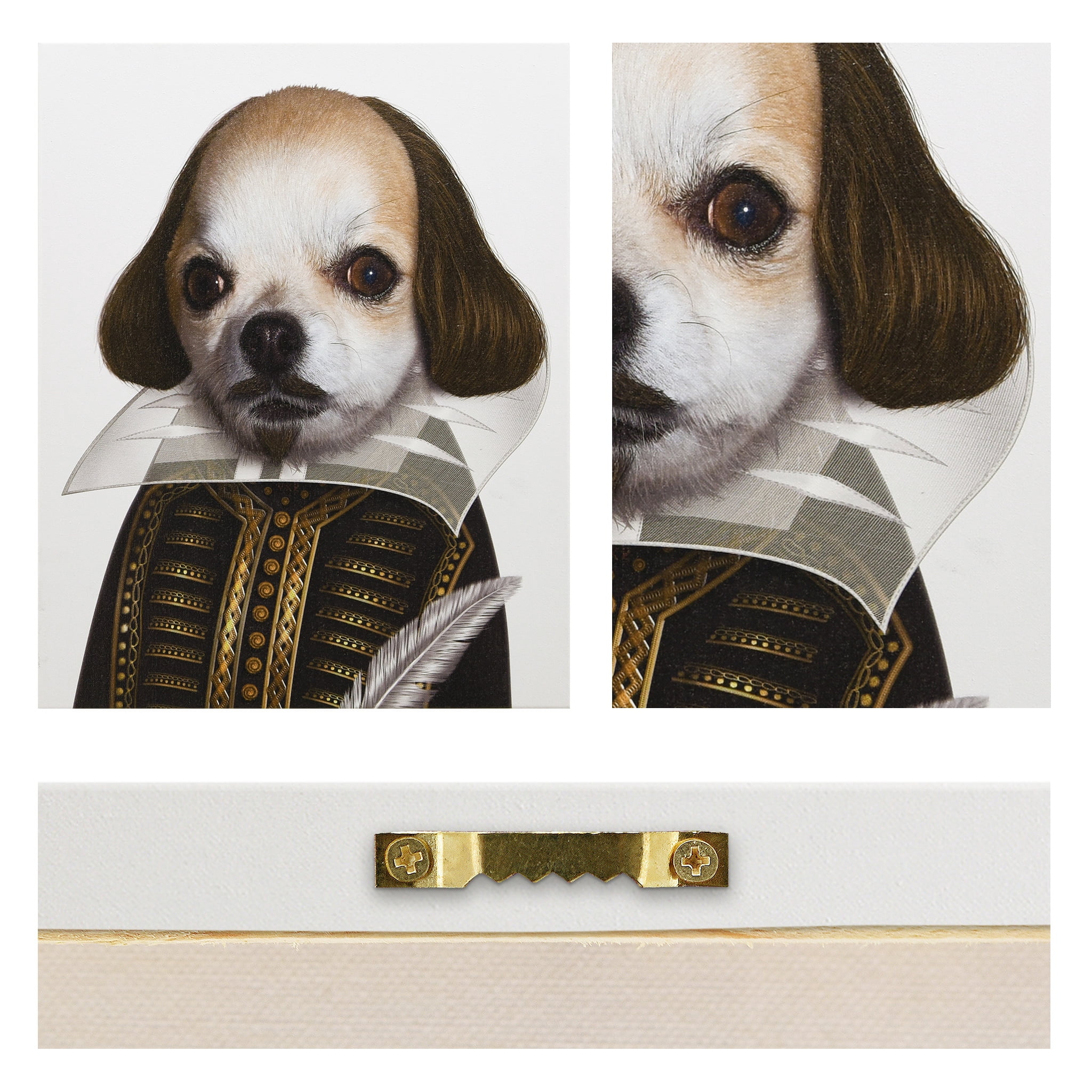 Empire Art Direct Pets Rock Shakespeare Graphic Art on Wrapped Canvas Dog Wall Art