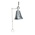 thumbnail image 1 of Achla WIB-02 Wrought Iron Knocker Bell Patio Accent - Powder Coated Graphite - Medium, 1 of 3