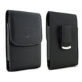 thumbnail image 5 of Case Belt Clip for OnePlus 7T Phone - Leather Holster Cover Pouch Vertical Carry Protective Black Compatible With T-Mobile OnePlus 7T, 5 of 6