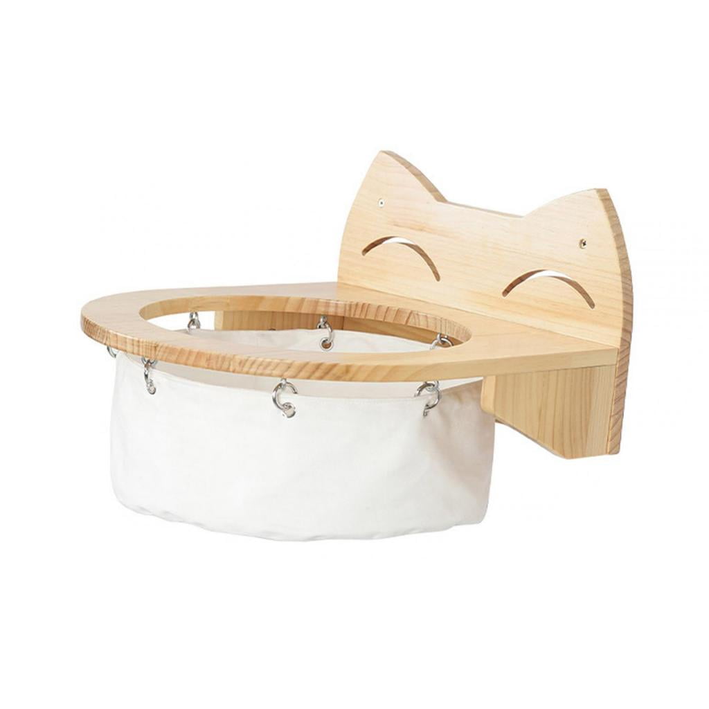 Bvdfgk 3 Pieces Cat Climbing Shelf Playing Climber Cat Perch Hammock Sturdy Cat Hanging