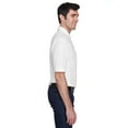 thumbnail image 2 of UltraClub Men's Whisper Pique Golf Polo, Cotton/Polyester, Relaxed Fit, 2 of 3