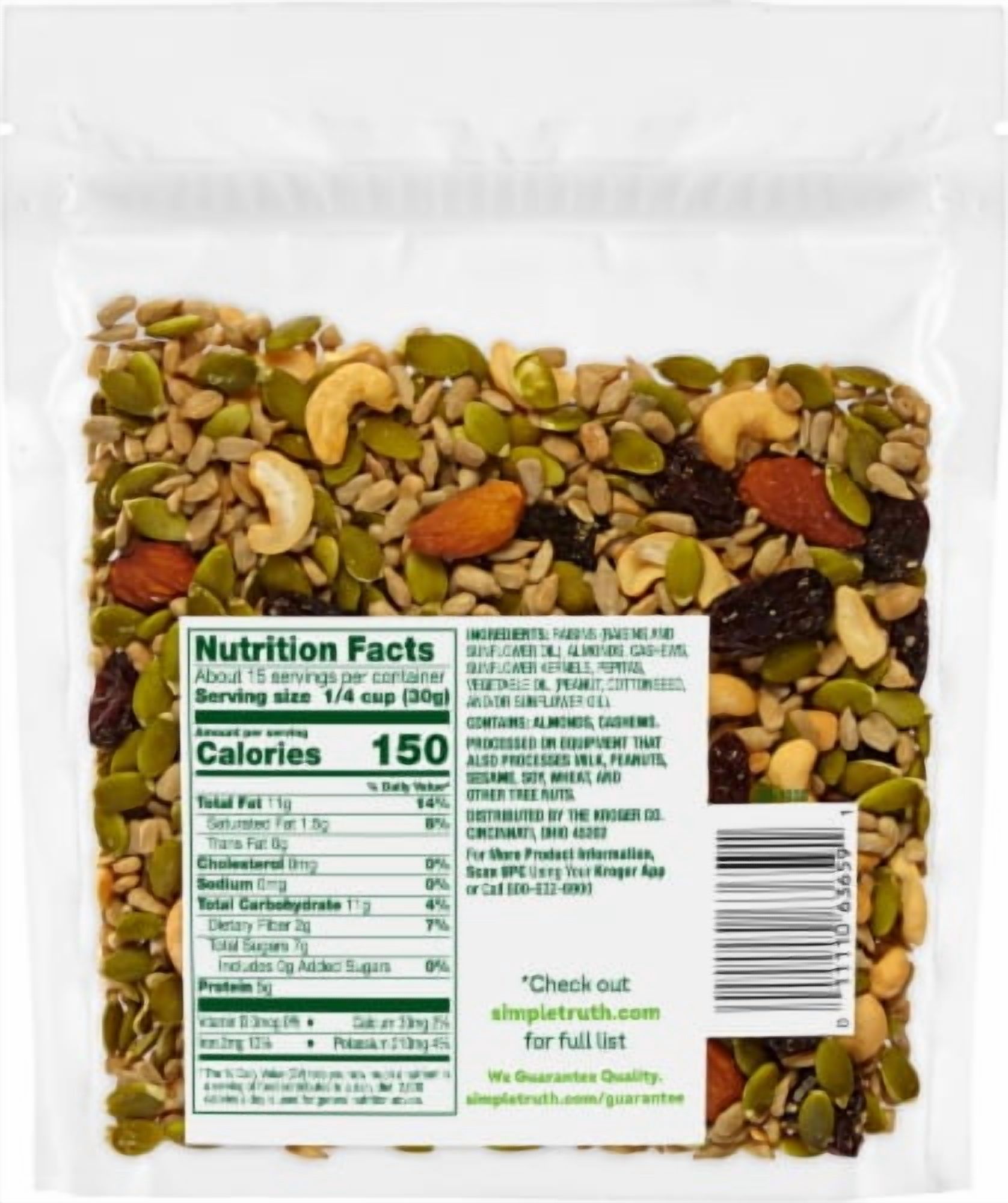 Simple Truth Nut & Seeds Trail Mix