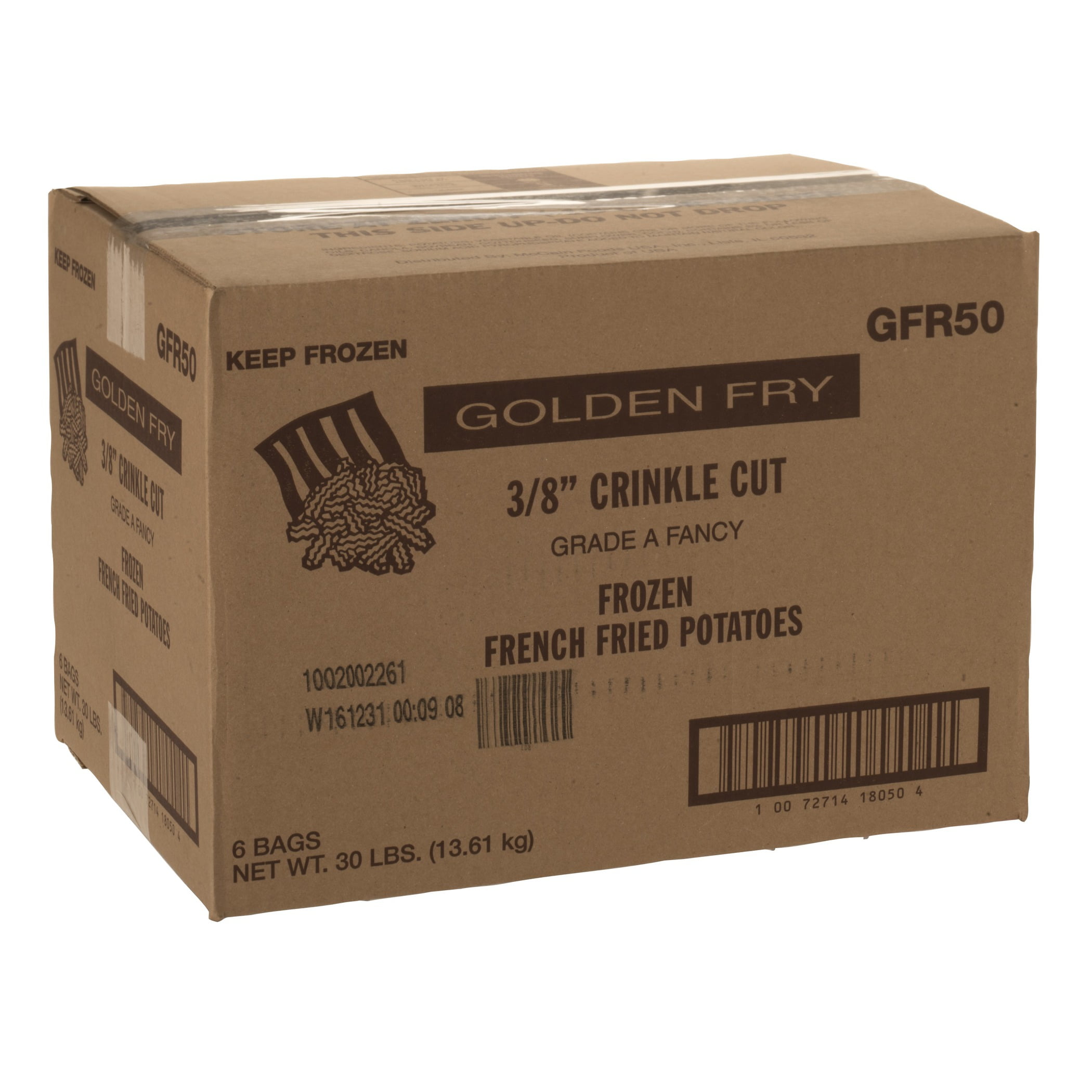 McCain Golden Crinkle Cut Fry, 5 Pound - 6 per case.