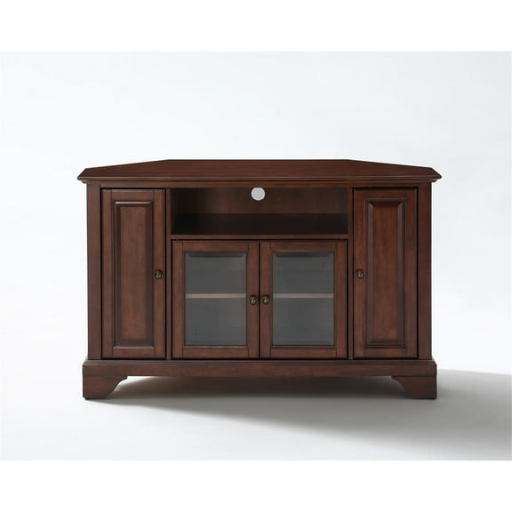 Maykoosh Eclectic Exclusivity 48" Corner Tv Stand Mahogany
