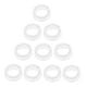 thumbnail image 5 of Tijeras de goma Zulema Paquete de 10 piezas Anillos de dedo Blanco, 5 of 8