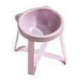 thumbnail image 2 of Cuenco de cerámica para gatos con soporte, plato de comida para gatos extraíble, comedero para gatos de interior, cachorros de razas pequeñas y , Versión alta, 2 of 8