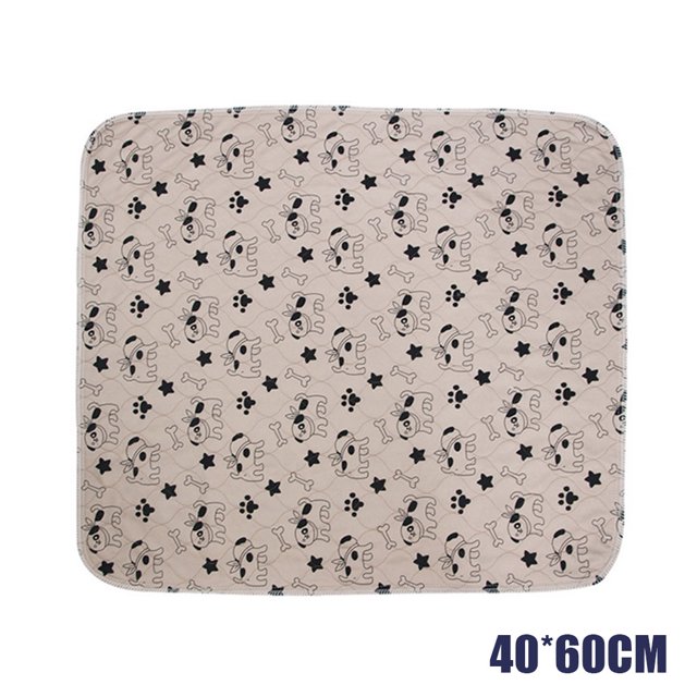 CAROOTU 1 Pcs Washable Waterproof Dog Pee Whelping Pads Reusable Extra Absorbent Mat