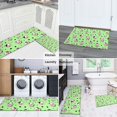 thumbnail image 5 of Green Cow Spot Pattern Kitchen Rugs Sets Of 2,Anti Fatigue Kitchen Mat Rugs Non Slip Washable,Decorative Kitchen Floor Mats for Kitchen,Sink,Laundry,17"x30"+17"x47", 5 of 7