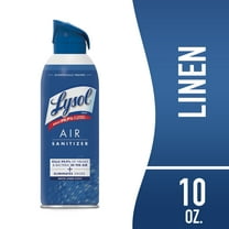 Lysol Air Sanitizing Odor Eliminating Spray for Home & Office, White Linen Scent, 10 fl oz