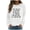 White, variant on Vedolay Sweatshirt for Womens Oversized Zip Up Hoodies Sweatshirts Fall Casual Drawstring Jackets with Pockets,White XXL