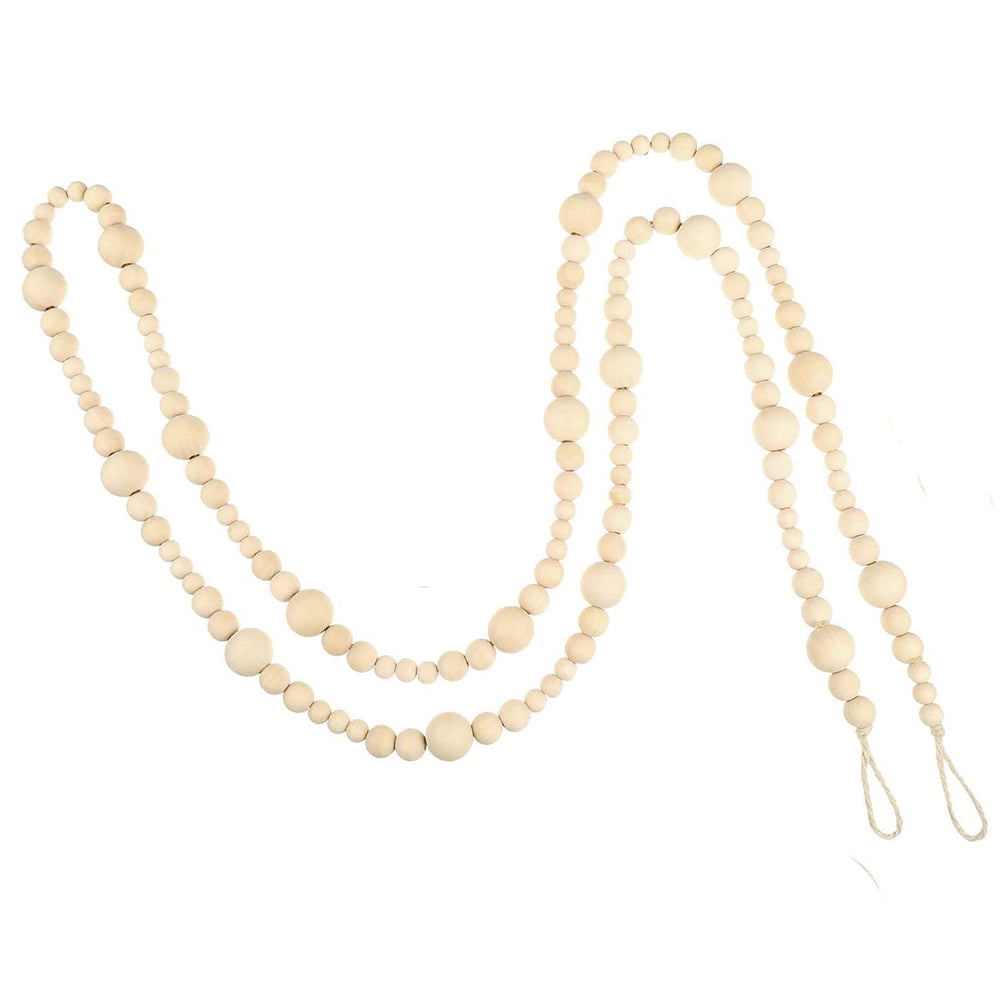 Boho Tassel Garland Long 50 Rustic Bead Tassel Garland
