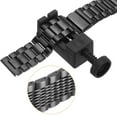 thumbnail image 5 of Uxcell Stainless Steel Mesh Watch Band 20mm Quick Release Metal Watch Strap Double-Lock Deployment Clasp Bands for Men Women, Black, 5 of 7