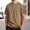 Brown, variant on Henley Shirts for Men Summer Casual Short Raglan Sleeve Crewneck Relaxed Fit Athletic Tshirts Mens Tees