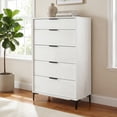 thumbnail image 2 of Gymax Freestanding 5-drawer Dresser w/Sturdy Metal Legs Interlock System for Bedroom, 2 of 8