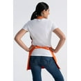 thumbnail image 7 of Chef Works Cooking Apron, 3-Pocket Orange Kitchen Apron for Women and Men, One Size, 7 of 7