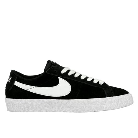 Nike SB Zoom Blazer Low Black/White-Gum Light Brown 864347-019 Men's Size 5